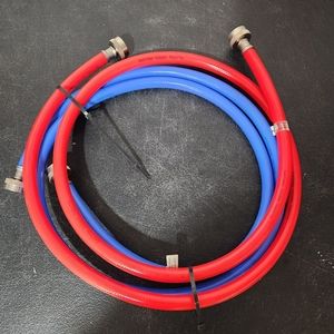 EASTMAN 2-Pack 6-ft 3/4-in Fht Inlet x 3/4-in Fht Outlet PVC Washing Machine Con